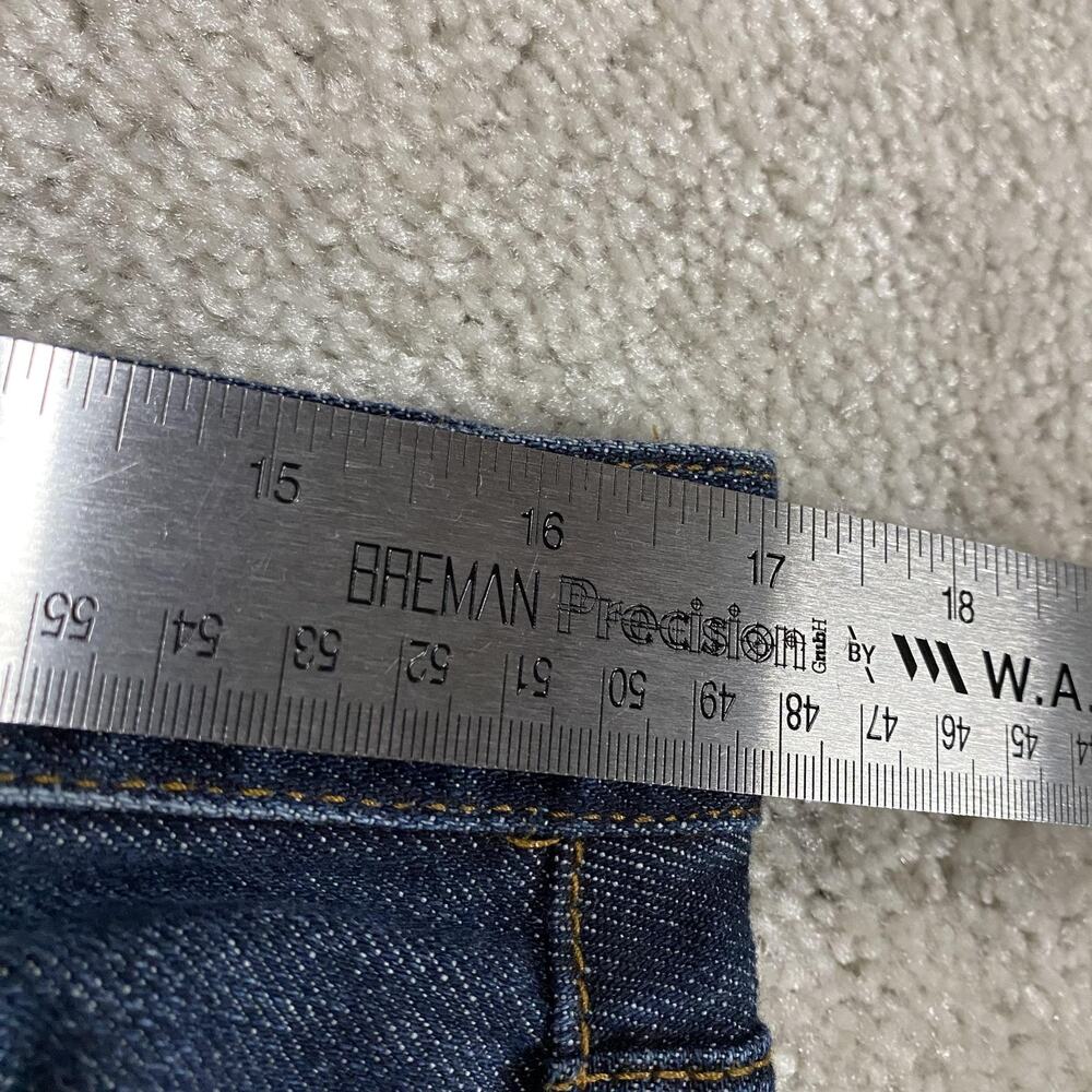 Lucky Brand 181 Relaxed Straight Jeans Mens 34x32 Blue Denim Dark Wash Baggy - Picture 8 of 12